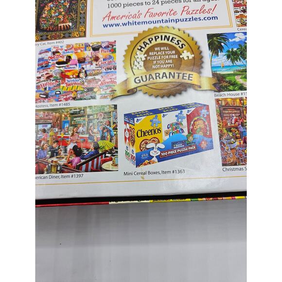 White Mountain Puzzle JUST ADD WATER Koolaid 24"x30" Size 1000 Pc‎ - Picture 5 of 5